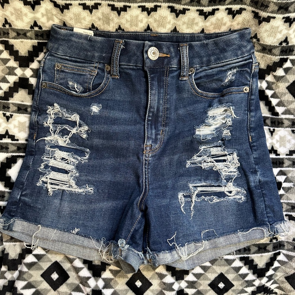 American Eagle Curvy Hi-Rise Shortie